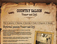 Tablet Screenshot of countrysaloon.info